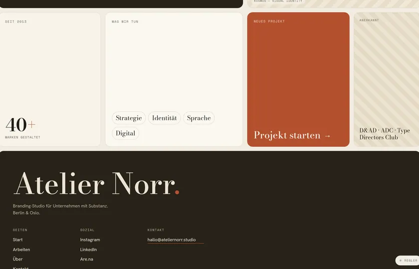 Atelier Norr — Live-Site öffnen